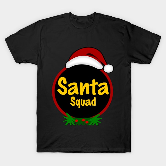 Santa Christmas tshirt T-Shirt by Akhnatun